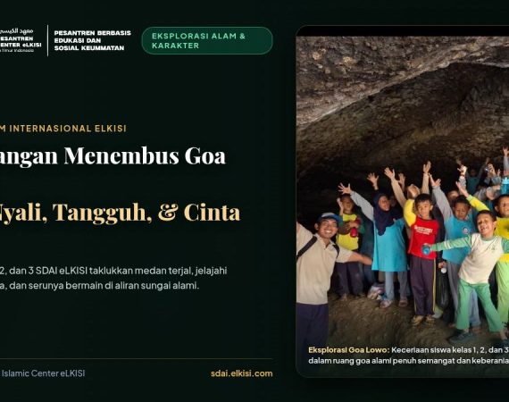 Petualangan Menembus Goa Lowo: Latih Nyali, Tangguh, dan Cinta Alam Siswa SDAI eLKISI